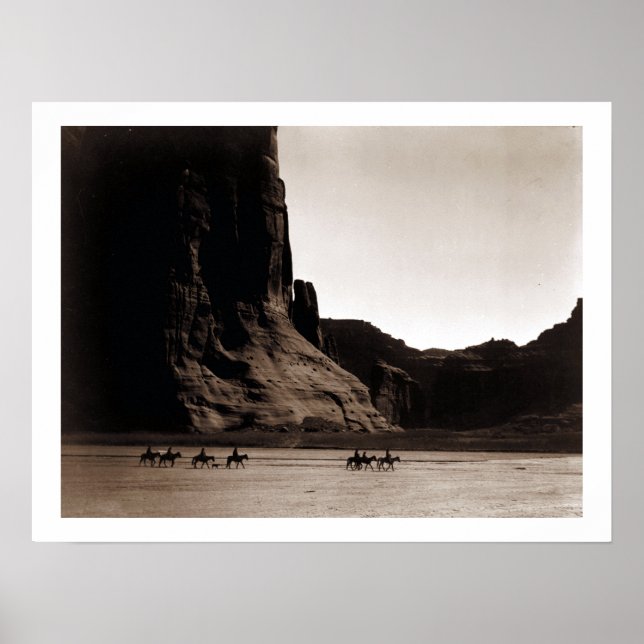 Vintage Photograph of Canyon de Chelly Poster (Front)