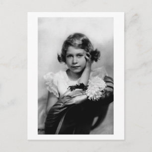 Vintage photograph Princess Elizabeth Postcard