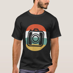Vintage Photographer Retro Camera Hobby Photograph T-Shirt