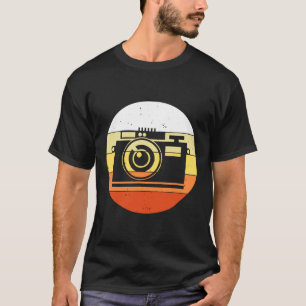 Vintage Photographer Retro Camera Lover Photograph T-Shirt