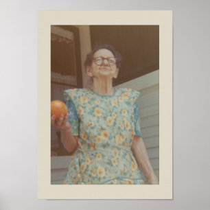 vintage photographs (grandma josephine) poster