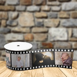 Vintage Photography Film Negative Framing Satin Ribbon<br><div class="desc">Faux film negative frames for several customisable photos. Just upload your own photos to create a one of kind collage. (*Note: I do recommend the 3" ribbon for this as 1.5" may be too small.) Create a unique long photo collage for your wall by framing it! Credit: Photography © Storytree...</div>