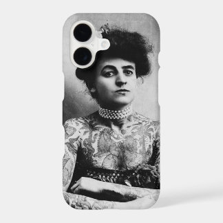Vintage photography of a tattooed lady