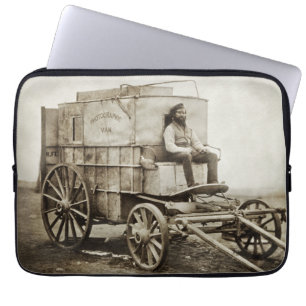 Vintage Photography Wagon of Roger Fenton Laptop Sleeve