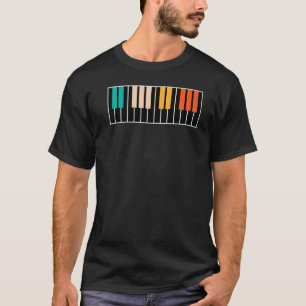 Vintage Piano  Pianist Music Keyboard Musician Out T-Shirt