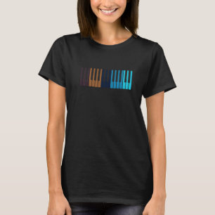 Vintage Piano  Pianist Music Keyboard Musician Out T-Shirt