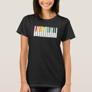 Vintage Piano  Pianist Music Keyboard Musician Out T-Shirt