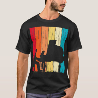 Vintage Piano Player Musical Piano Keyboard Pianis T-Shirt