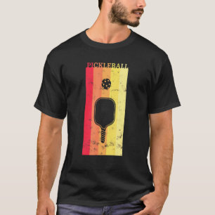 Vintage Pickleball Tee Retro Dink Paddle