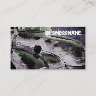 Vintage Pickup Grunge Business Cards
