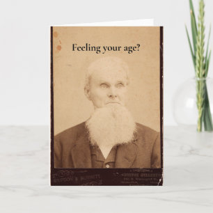 Vintage Picture Birthday Card