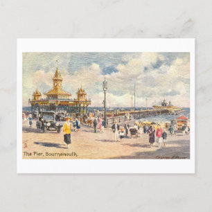 Vintage Pier, Bournemouth Postcard