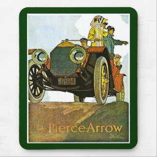 Vintage Pierce-Arrow Advertisement Mouse Mat