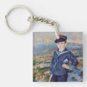 Vintage Pierre Auguste Renoir Sailor Boy Key Ring