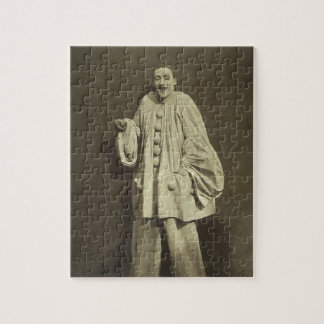 Vintage Pierrot Clown Jigsaw Puzzle