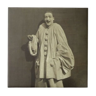 Vintage Pierrot Clown Tile