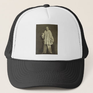 Vintage Pierrot Clown Trucker Hat