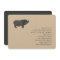 Vintage Pig | Rehearsal Dinner BBQ Invitation