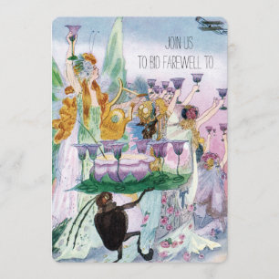 Vintage Pilot or Flight Attendant Retirement Party Invitation