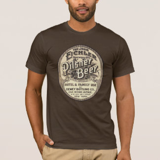 Vintage Pilsner Beer Ad Label T-Shirt