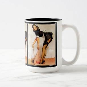 Vintage Pin-up Girl Mug