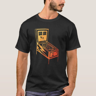 Vintage Pinball Machine Gifts Pinball Shirt Retro 