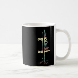 Vintage Pine Snowboard Snowboarding Gift  Coffee Mug