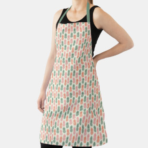 Vintage Pineapple Pattern 2 Apron