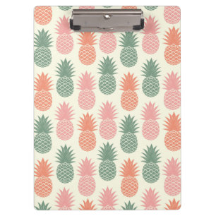 Vintage Pineapple Pattern 2 Clipboard