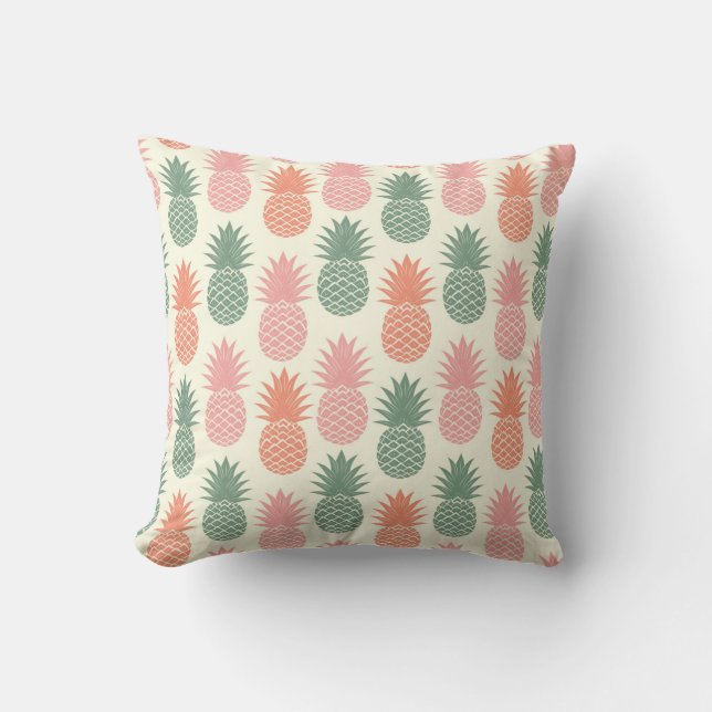 Vintage Pineapple Pattern 2 Cushion (Front)