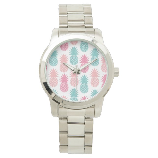 Vintage Pineapple Pattern Watch (Front)
