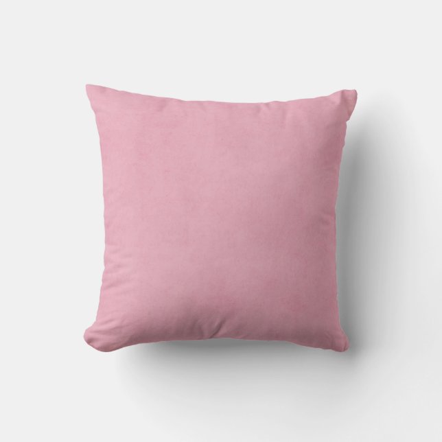 Vintage Pink Dusty Rose Paper Parchment Background Cushion (Front)