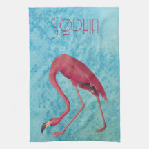 Vintage Pink Flamingo