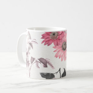 Vintage Pink Florals Coffee Mug