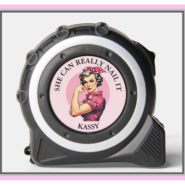 Vintage Pink Gal Can Nail It Name 1 (Creator Uploaded)