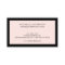 Vintage Pink Makeup and Beauty Business Card