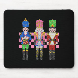 Vintage Pink Nutcracker Squad Ballet Women Pink Ch Mouse Mat