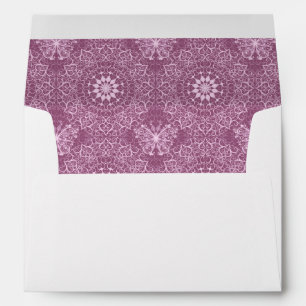 Vintage Pink Pattern Envelopes
