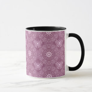 Vintage Pink Pattern Mug