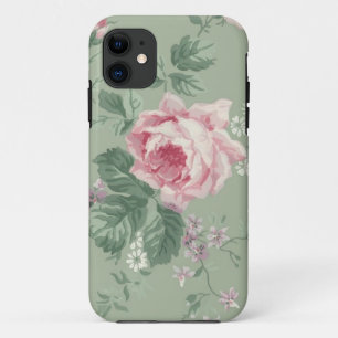Vintage Pink Rose Floral iPhone5 case