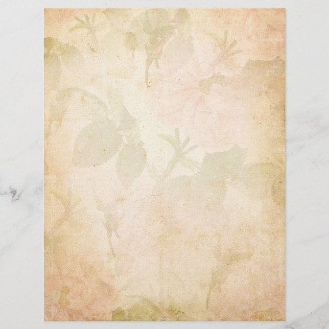 Vintage pink roses (Front)