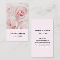Vintage Pink Roses & Elegant Lace