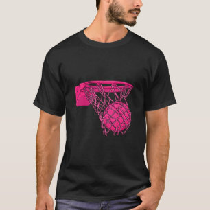 Vintage Pink Sketll Toddler For Women Girl 1 T-Shirt