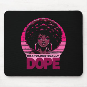 Vintage Pink Unapologetically Drug Black Women His Mouse Mat