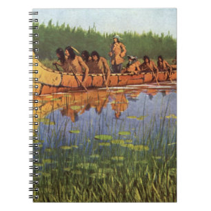 Vintage Pioneers, Great Explorers by Remington Notebook