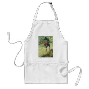 Vintage Pirate, The Flying Dutchman by Howard Pyle Standard Apron