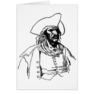 Vintage Pirates, a Buccaneer Sketch by Howard Pyle
