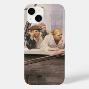 Vintage Pirates Brig Covenant in a Fog by NC Wyeth Case-Mate iPhone 14 Case