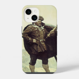 Vintage Pirates, Captain Bill Bones by NC Wyeth iPhone 14 Case