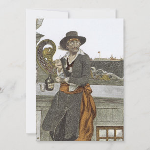 Vintage Pirates, Kidd on Deck of Adventure Galley